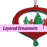 Layered Ornaments (Made in USA)