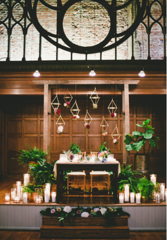 wedding venue styling