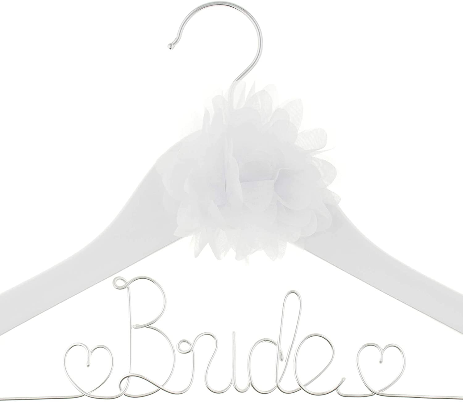 Bride Wedding Dress Hanger - Natural