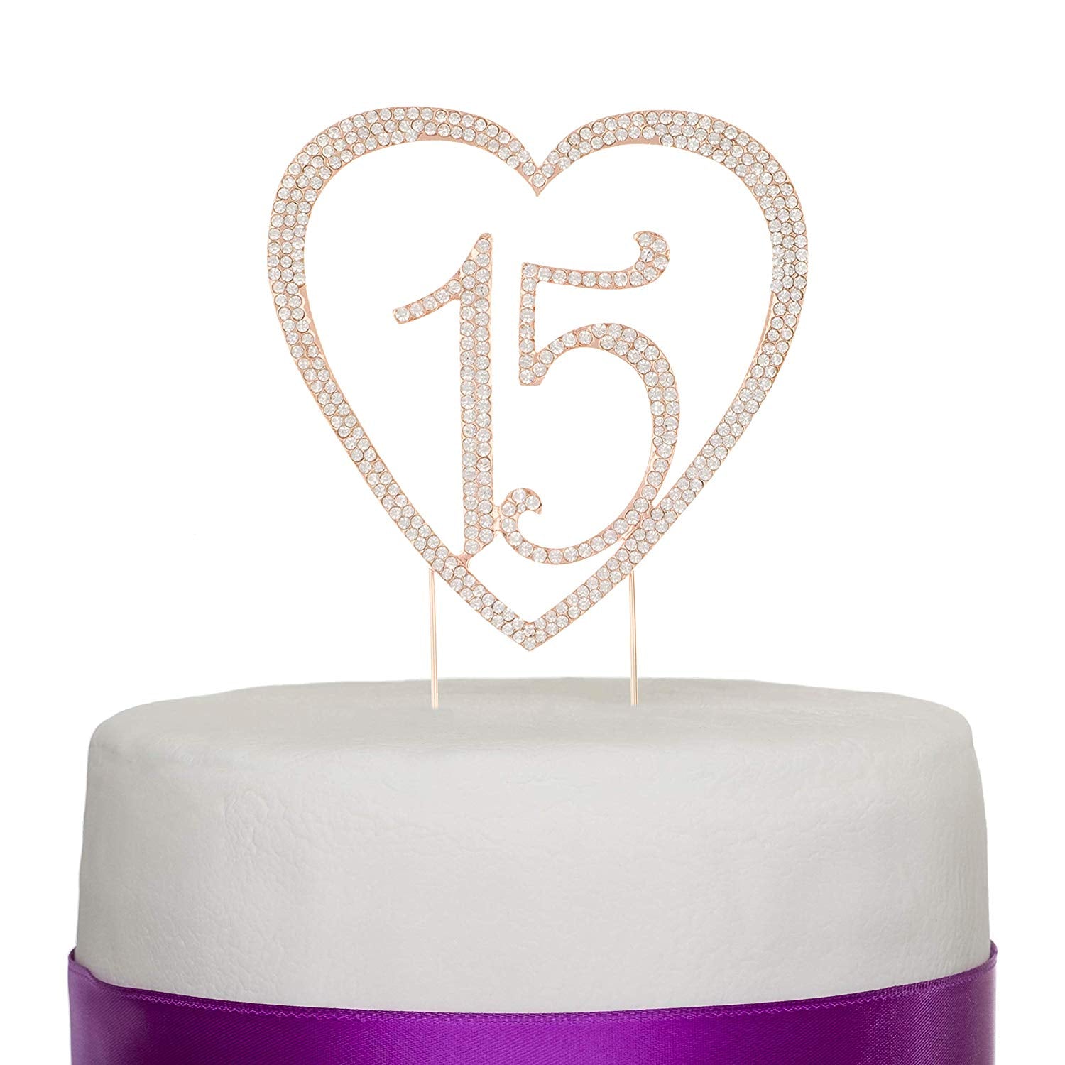 Le Prise™ 50th Anniversary Cake Topper | Wayfair