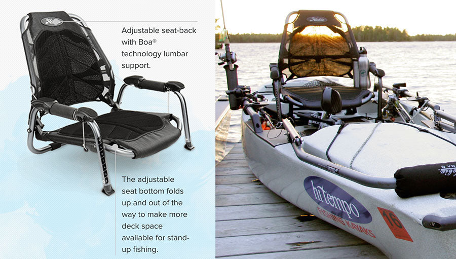 How Important Is A Comfortable Seat For Kayak Fishing? - Hi Tempo