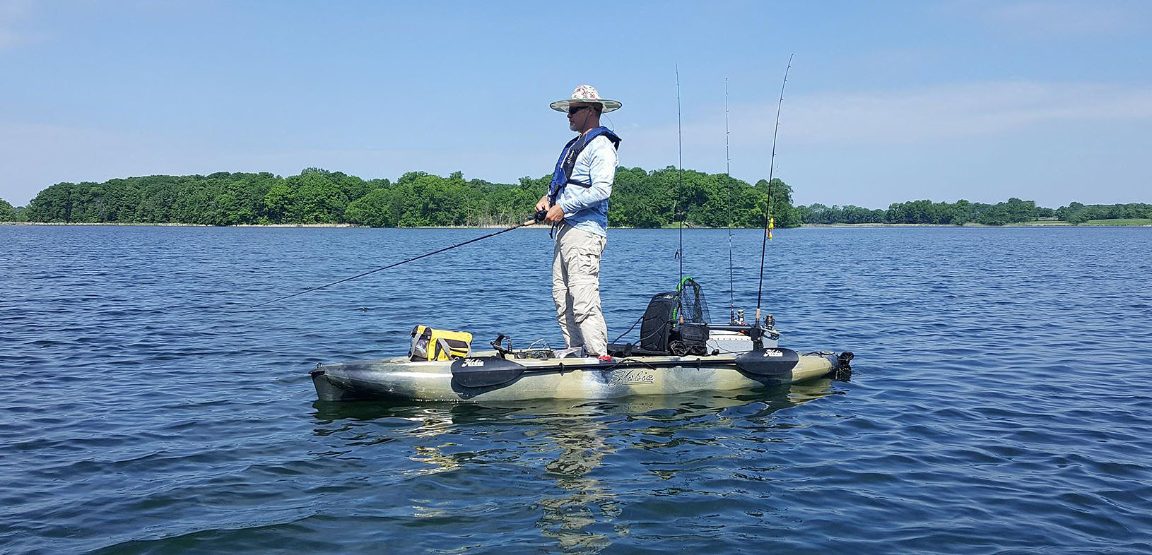 Can You Stand And Fish From A Hobie Outback Kayak? - Hi Tempo
