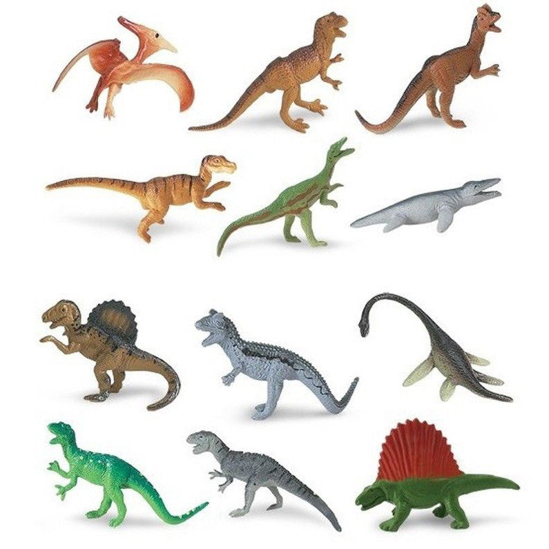 miniature dinosaur figures