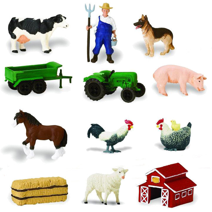 miniature farm set