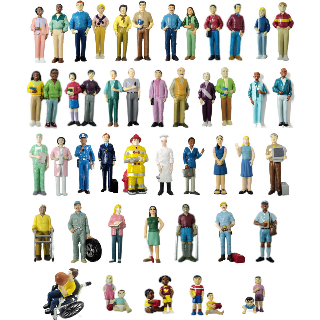 miniature people figurines