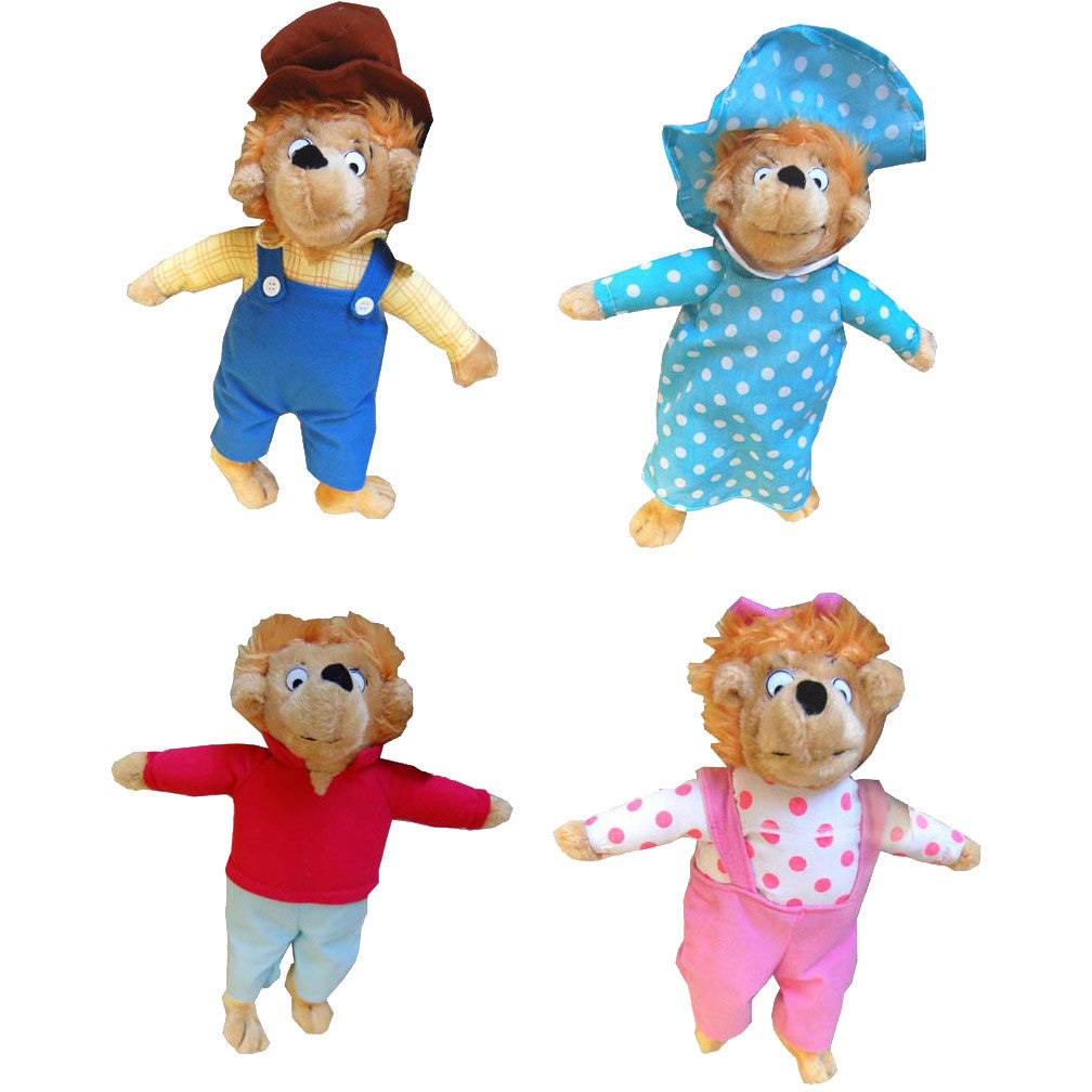 berenstain bears stuffed dolls