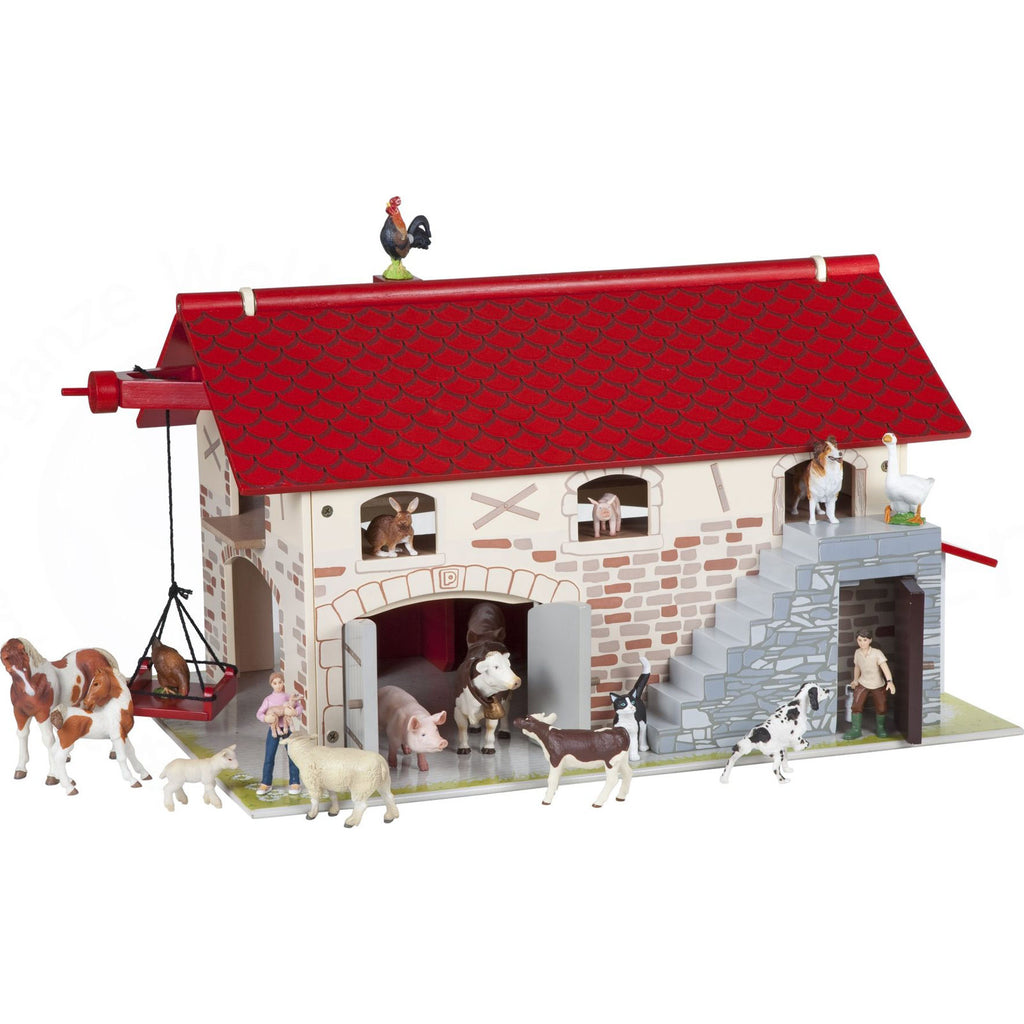 toy farm house set