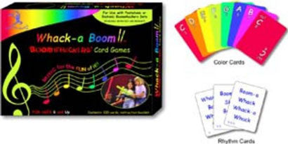 Whack-a-Boom! (Boomwhackers Card Games) - Self Help Warehouse