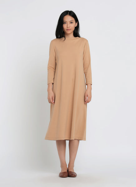 KAAREM - Coralline Mockneck Pocket Dress - Xu Xa Collection