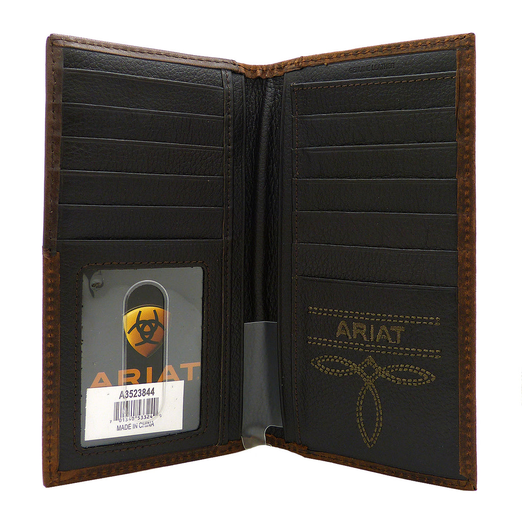 ariat oil rig wallet