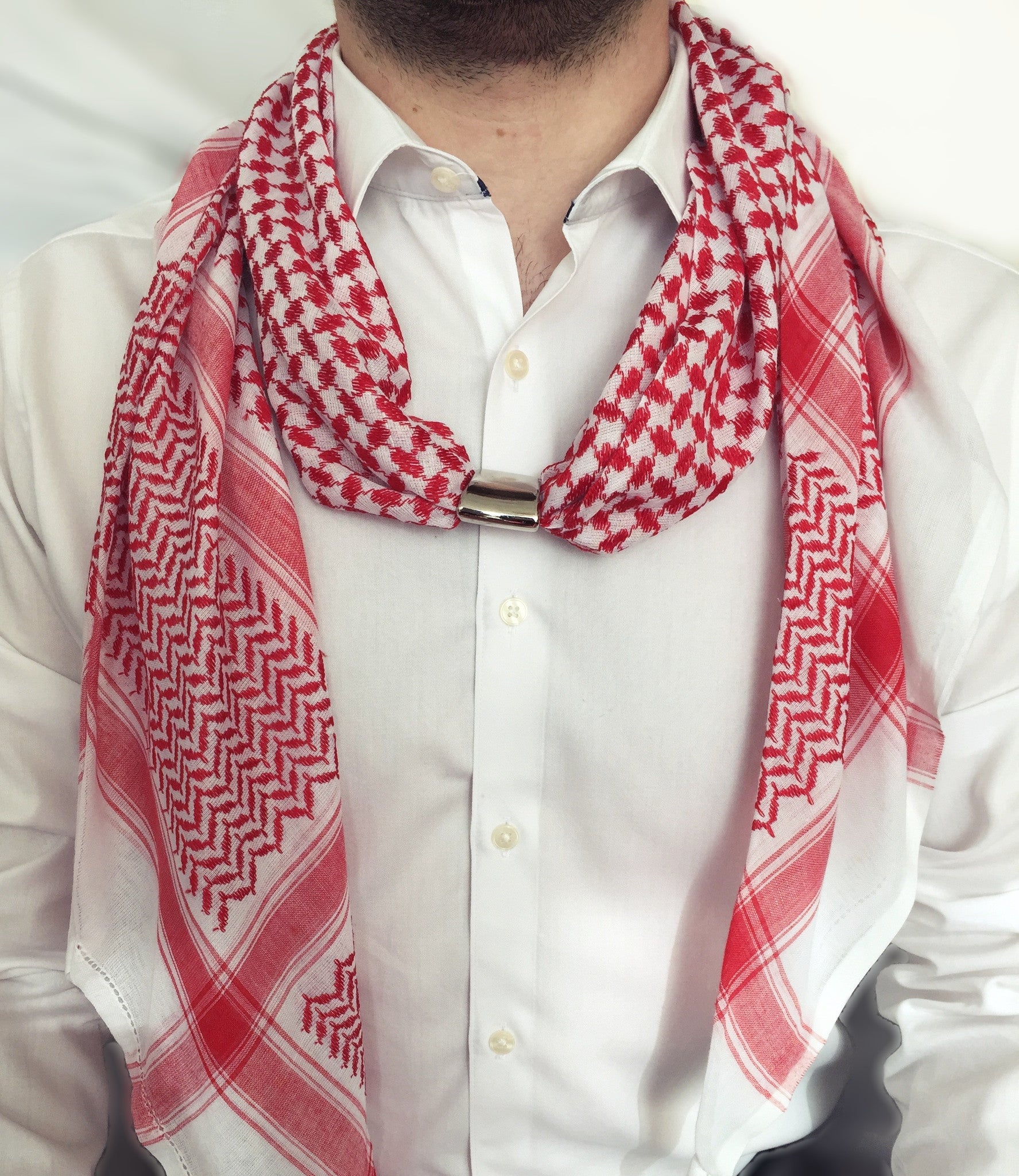Red Shemagh Scarf V