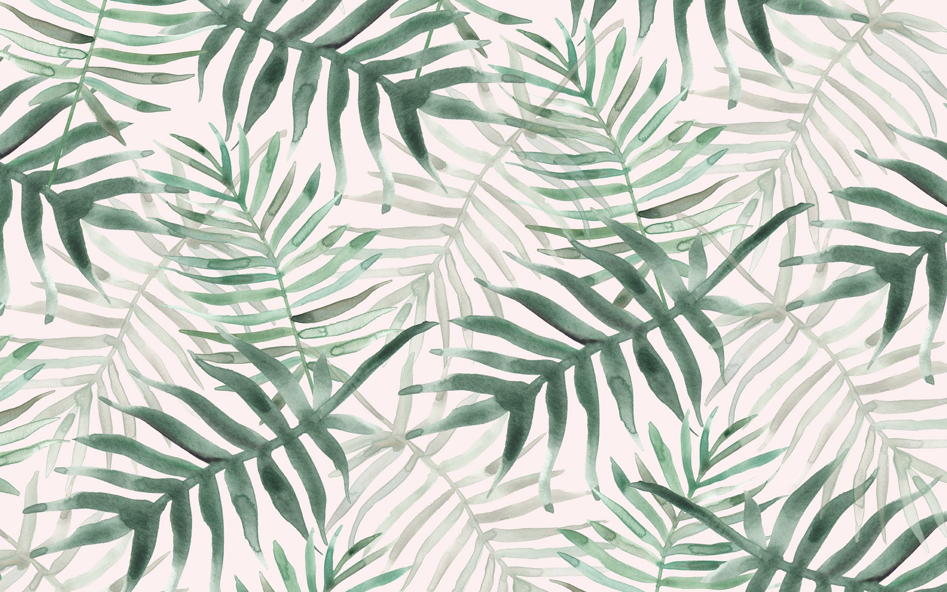 March Freebie: Tropical Palms + Salmon Pink Wallpaper | Jetty Home