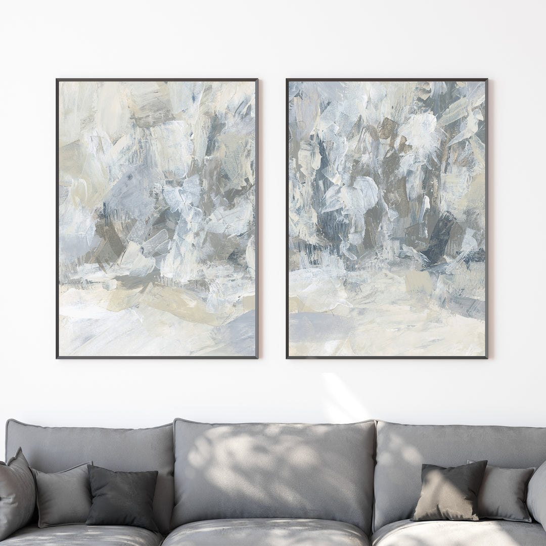 Smoked Spruce - Set of 2 - Art Prints or Canvases