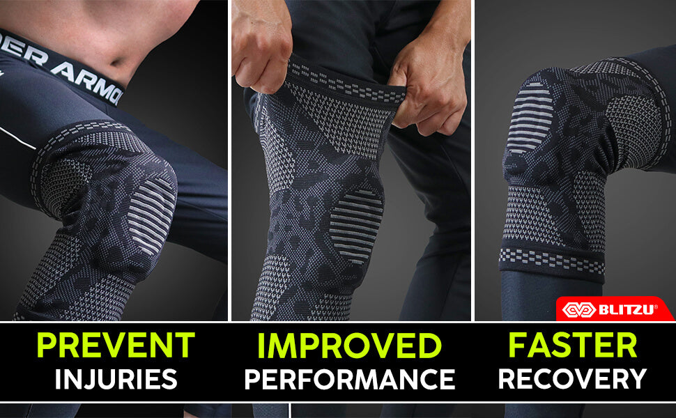 knee brace for knee injury knee pain relief compression sleeve women men braces for weightlifting running rodilleras para gym sleeves orthopedic workout pack support working out pain slave cap braces protection hiking protector runners sleves