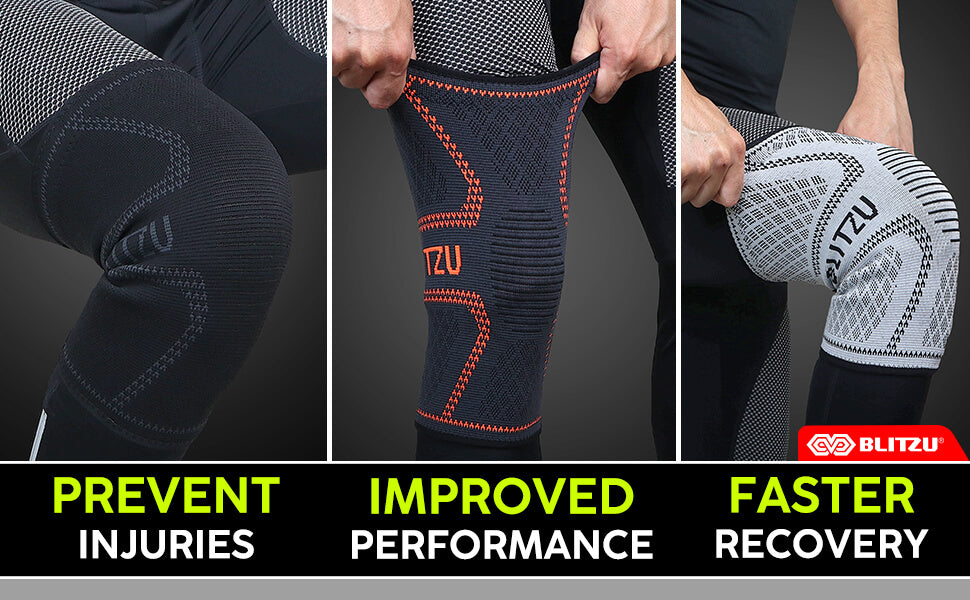 knee sleeves compression for knee pain swelling
