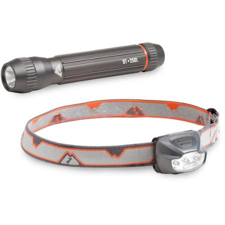 Ozark Trail 6-Piece LED Flashlight Headlamp Lantern Penlight Combo