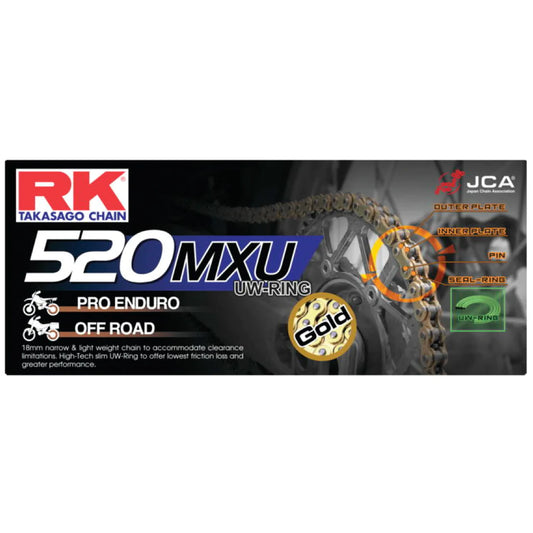 RK Super-Premium XW-Ring Chain (120 link)
