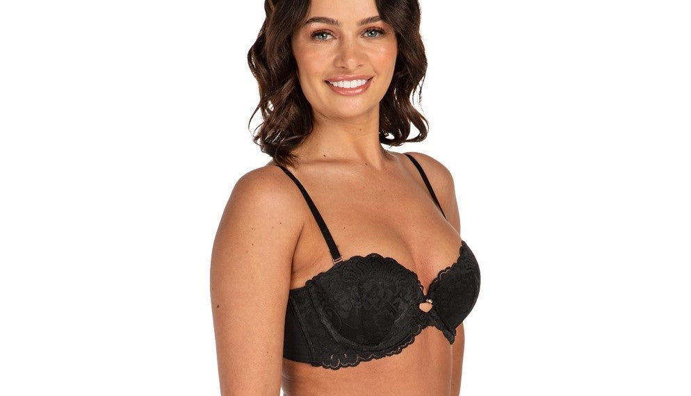 Push up-Bra Inserts - Black - Ladies