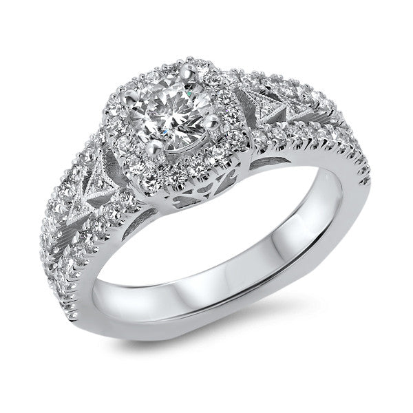 .52 Round Diamond Engagement Ring
