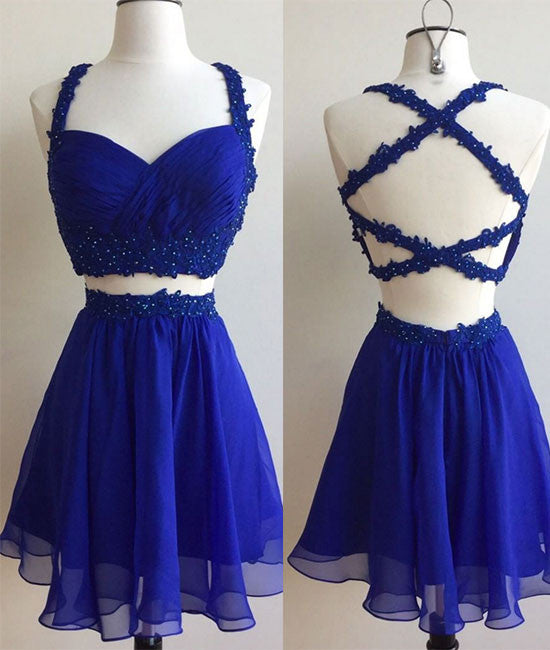 Cute Short Blue Dresses Sale Online, UP ...