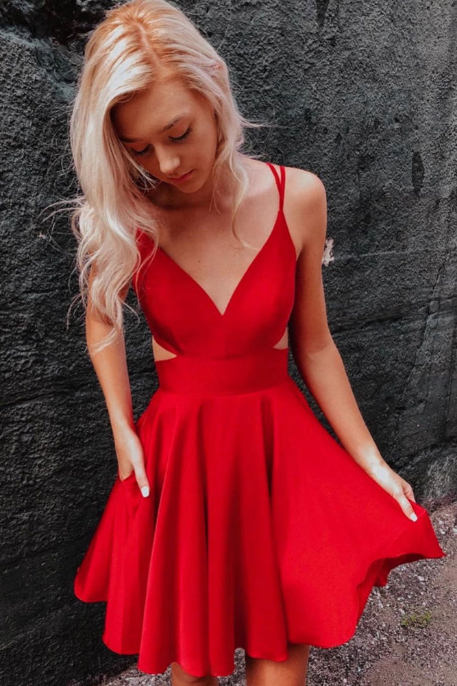 short dress red