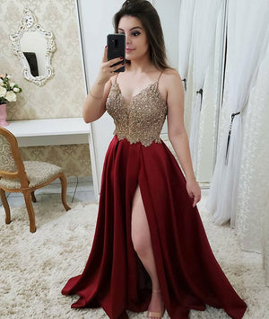 lace maroon bridesmaid dresses