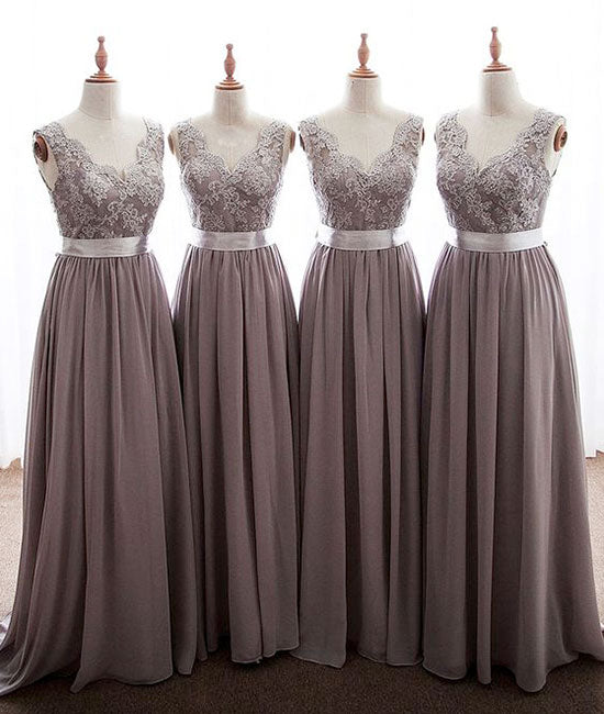 simple dress design for bridesmaid