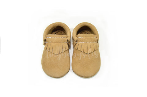 cognac moccasins