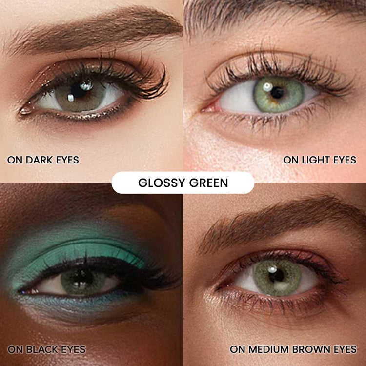 green colored contacts for blue eyes