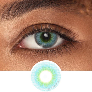 FreshGo Official - UP TO 50% OFF Ocean Green Colored Contacts