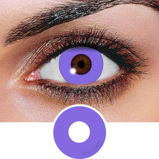 White Snake Eye Coloured Contact Lenses, 30 Day Viper Contacts