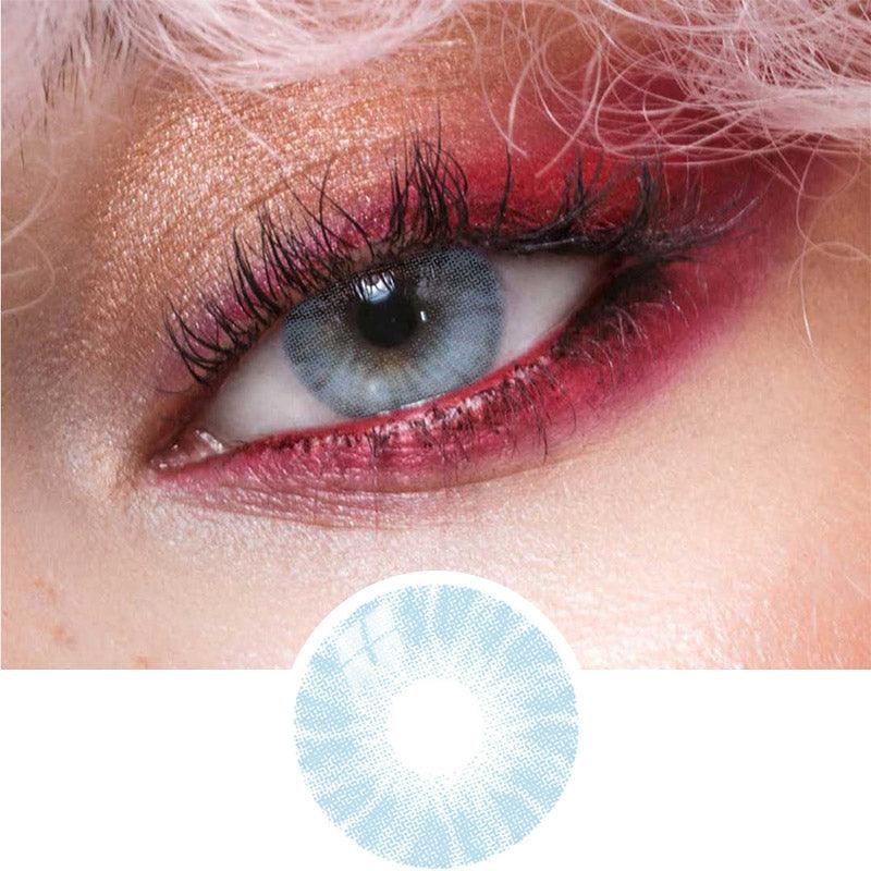 Image of Pink Label Shade Blue