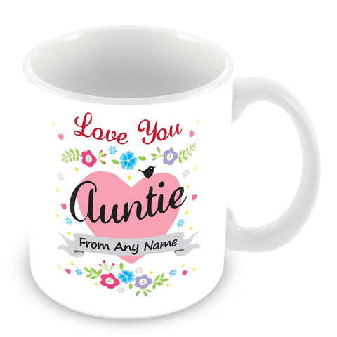 personalised auntie mug