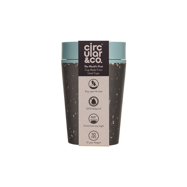 Reusable Coffee Cup - Blue/Black
