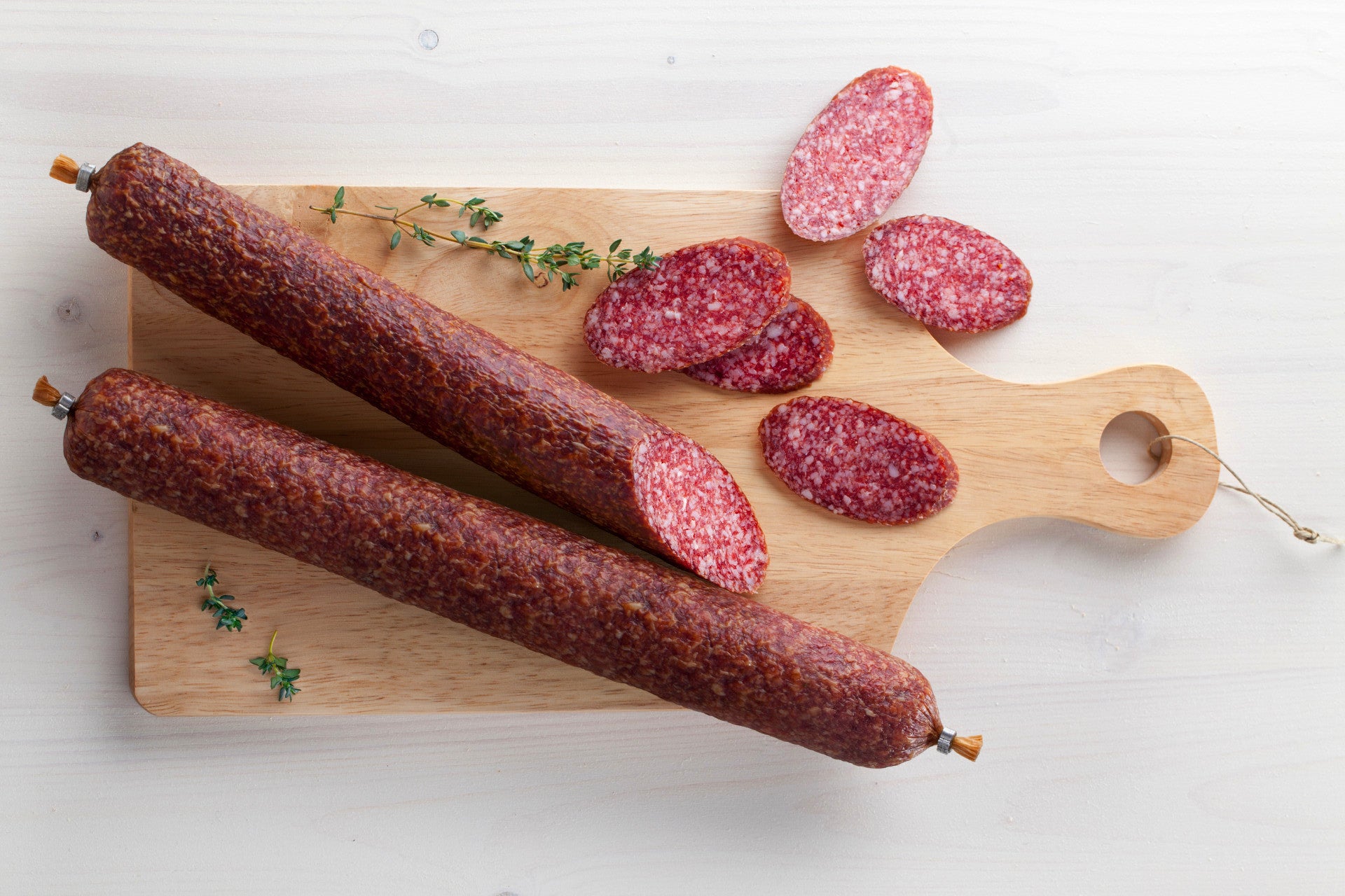 Herzhafte Rind Salami aus Mecklenburg Vorpommern von Oberlecker