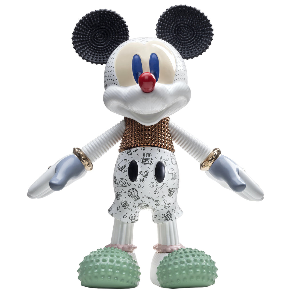 Bosa Mickey Mouse Forever Young Sculpture By Elena Salmistraro Jane Richards Interiors