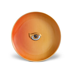 L'Objet 'Lito' Eye Canape Plate - Orange/Yellow