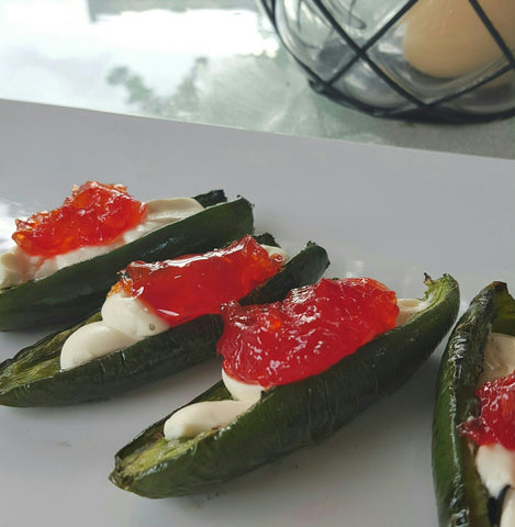 Jalapeno Poppers with Pepper Jelly