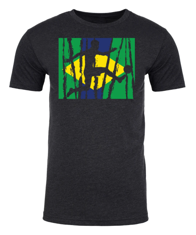 Mato & Hash Brazil Soccer Pride Mens T Shirts - CONMEBOL Copa América 2021