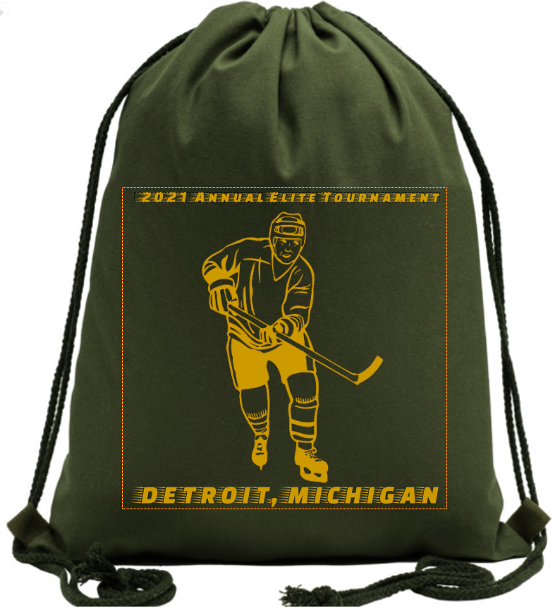 Mato & Hash Custom Hockey Drawstring Bag