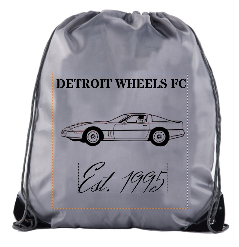 Mato & Hash Custom Soccer Drawstring Bag