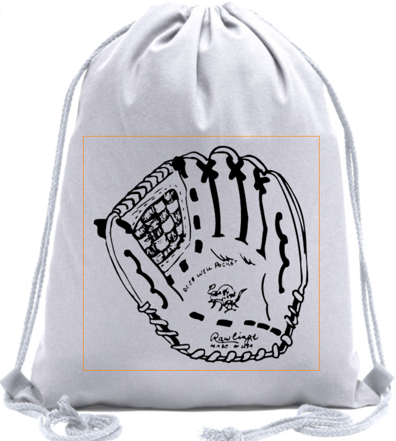 Mato & Hash Custom Baseball Drawstring Bag