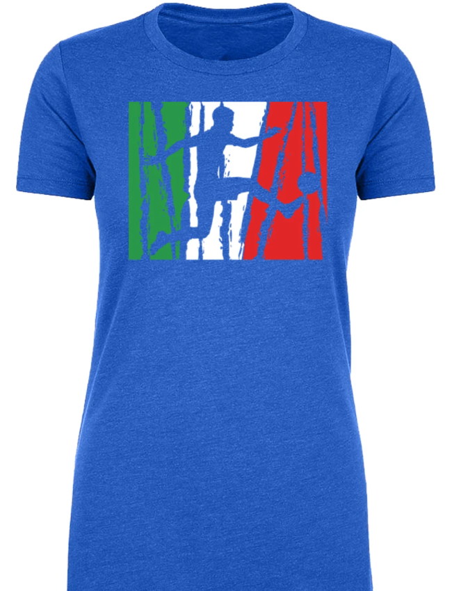 Mato & Hash Italy Soccer Pride Womens T Shirts - UEFA Euro 2020