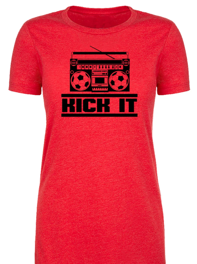 Mato & Hash Kick It - Radio w/ Ball Speakers Womens T Shirts
