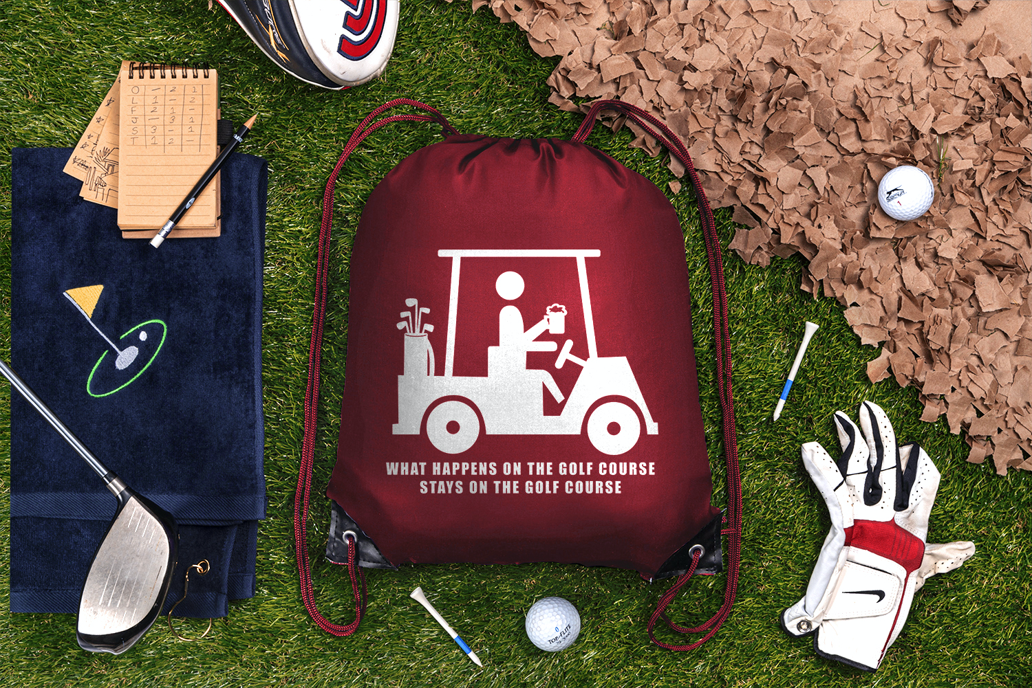Mato & Hash Custom Graphic Golf Apparel & Accessories