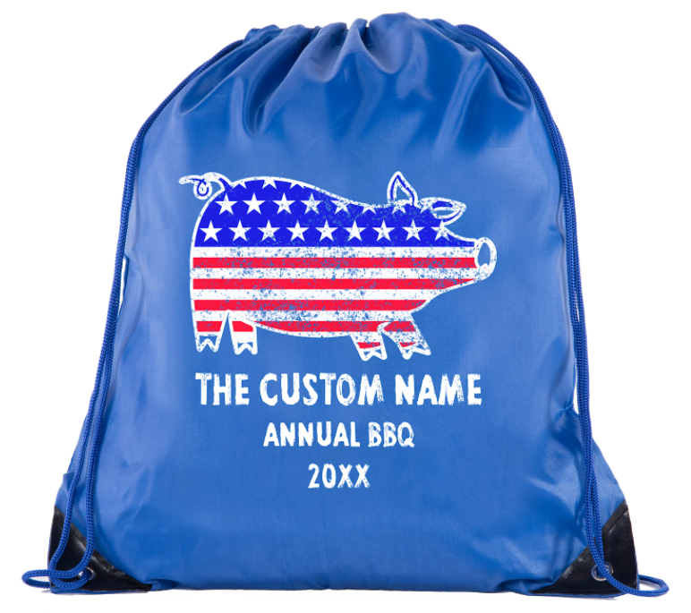 Mato & Hash Custom 4th of July Drawstring Bags