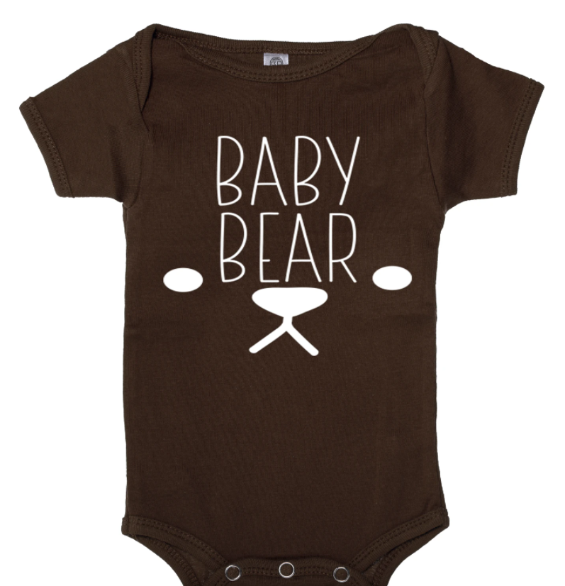 Mato & Hash Baby Bear Baby Rompers