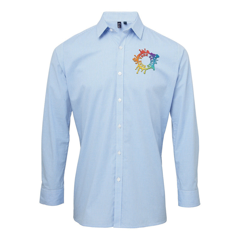 Harriton Two-Tone Bahama Cord Custom Camp Shirt