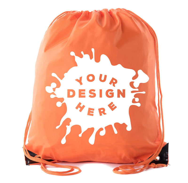 Custom Jumbo Polyester Drawstring Bag Bulk