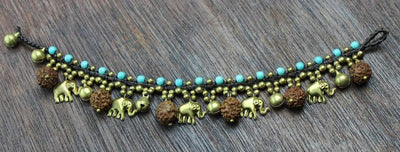 Bracelets Default Rudraksha Elephant Bracelet jb425
